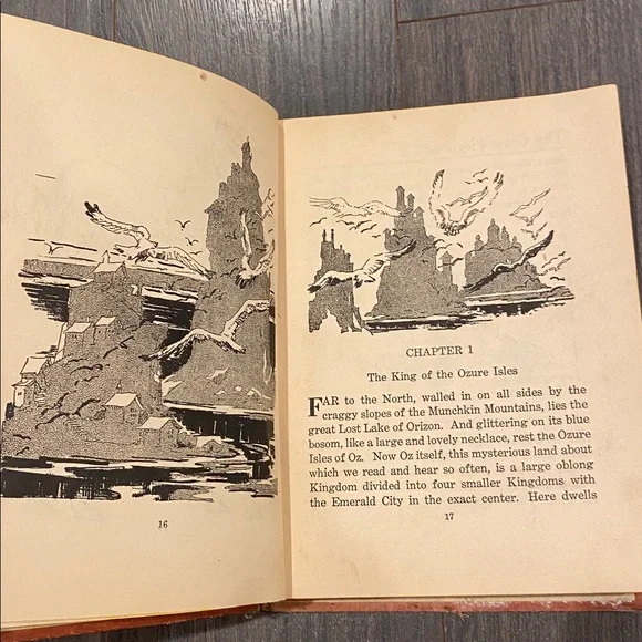 The Giant Horse of Oz vintage 1928 Book 2:11